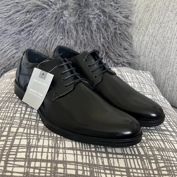 Van Heusen Larry-Memory Foam Dress Shoes - Picture 1 of 9